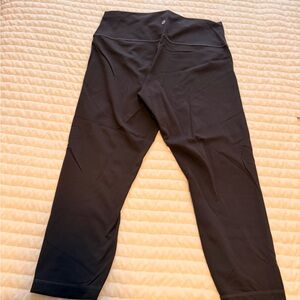Dark grey crop lululemon Leggings